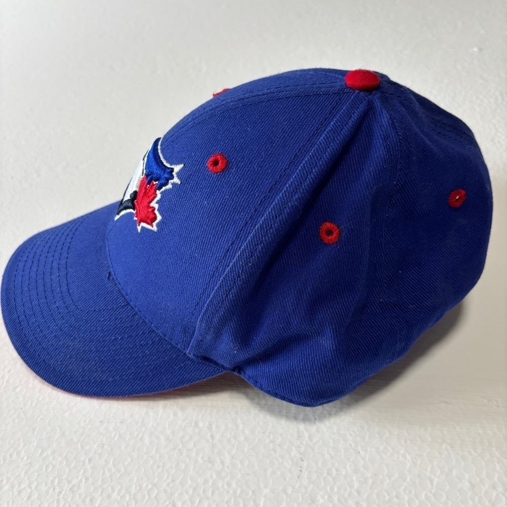 Toronto Blue Jays Baseball Hat Cotton Bright Blue - One Size Fits All - Picture 2 of 7